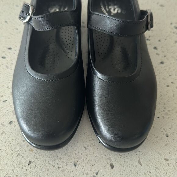 SAS Black Classic Leather Mary Jane Shoes Comfortable Women’s Size 4 Made in USA - Picture 7 of 12